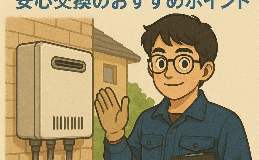 【小牧市】給湯器の故障サインと取替時期｜安心交換のおすすめポイント
