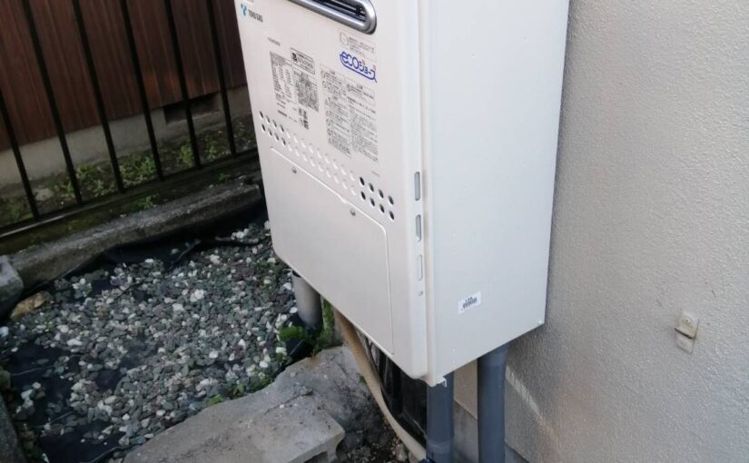 <h1>小牧市｜従来型からエコジョーズへ給湯器取替【施工事例】</h1> <title>小牧市の給湯器交換｜エコジョーズに取替で省エネ＆快適【施工事例】</title>