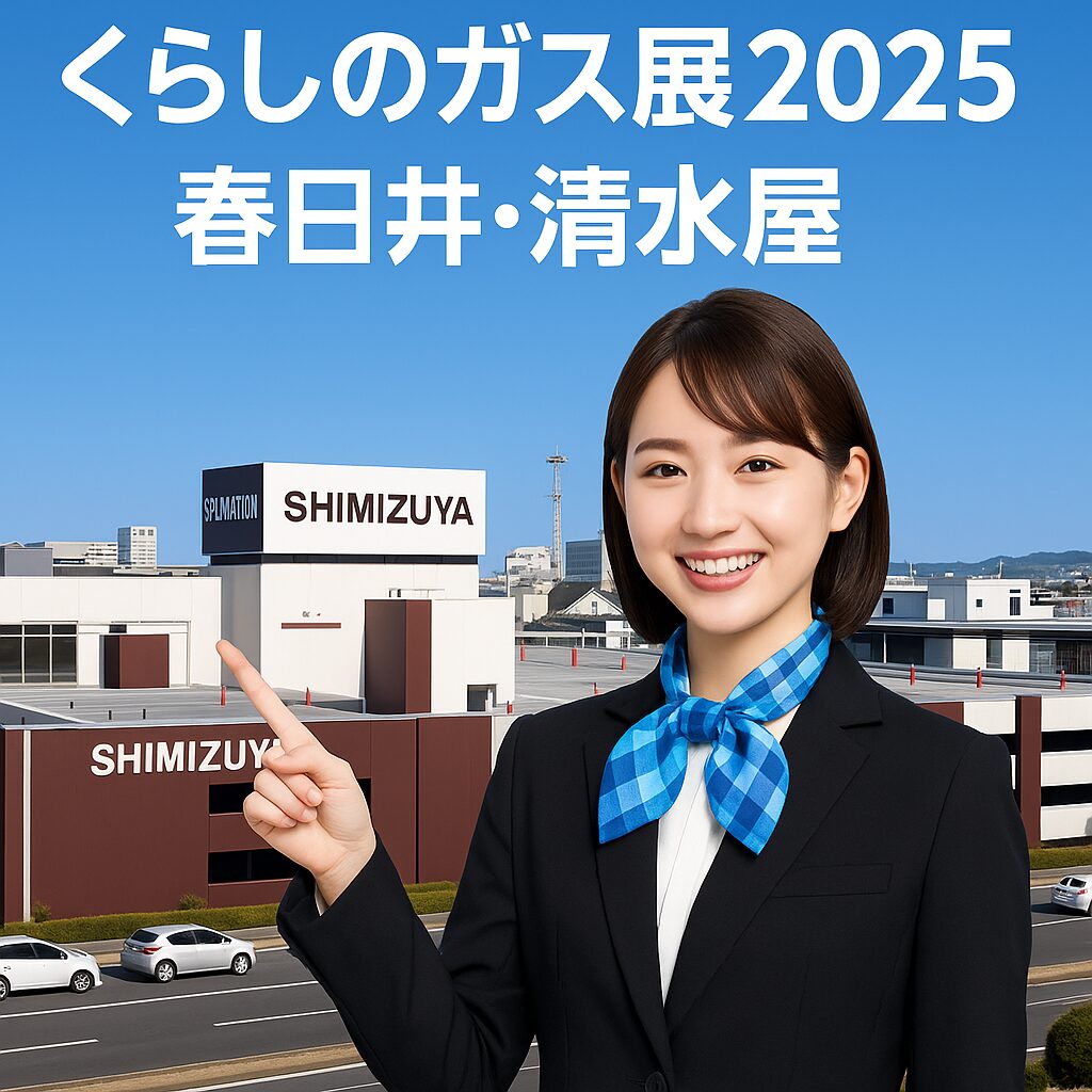東邦ガス くらしのガス展2025 春日井・清水屋 会場イメージ