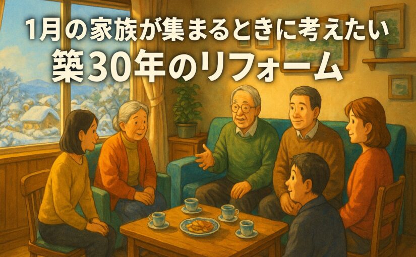 築30年の家と“これからの暮らし”｜50代・60代・70代のための住まいの備え方