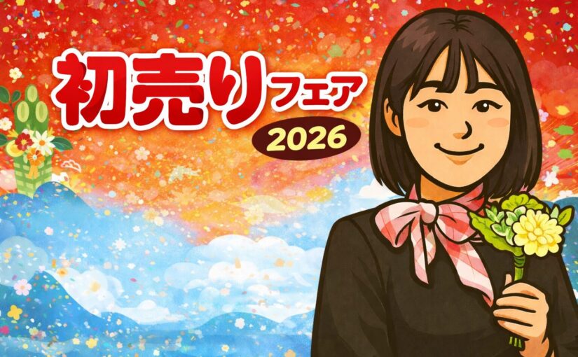 新年のごあいさつと、2026年「新春 初売りフェア」のご案内