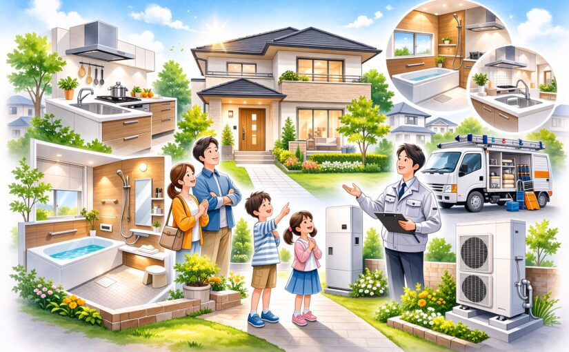 小牧市でシステムバス・システムキッチン・給湯器・エコキュートのリフォームを検討している方へ 省エネ住宅2026「みらいエコリフォーム」徹底解説